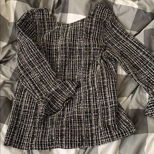 Talbots print blouse